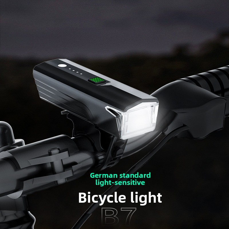 Mountain Biking Essentials - ไฟจักรยานเสือภูเขากันน้ำ, ไฟเตือนสำหรับขี่กลางคืนที่ใช้งานได้ยาวนาน, ไฟท้ายความสว่างสูงเพื่อความปลอดภัยที่จำเป็น