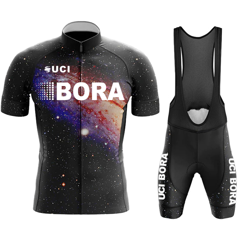 Mountain Biking Uci - ชุดสำหรับผู้ชาย ชุดปั่นจักรยาน เสื้อเจอร์ซีย์ กางเกงปั่นจักรยาน ชุด UCI