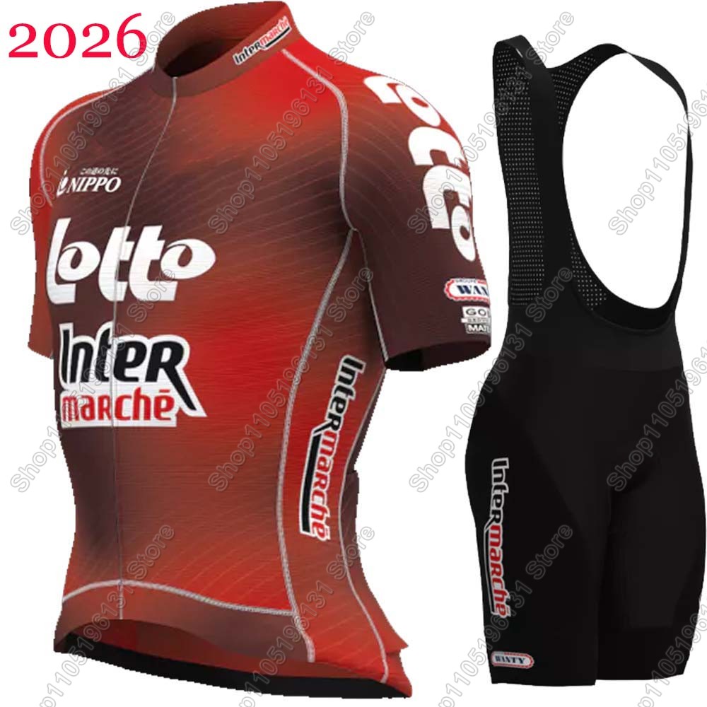 Mountain Biking Jerseys Men - ชุดจักรยาน Lotto Cycling 2026 สำหรับผู้ชาย ชุดฤดูร้อน