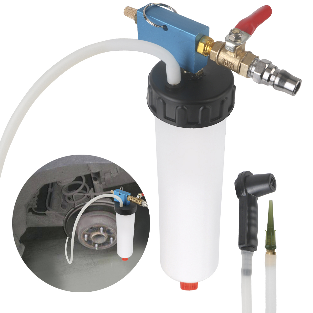 Hydraulic Brake Bleed - เครื่องมือเปลี่ยนน้ำมันของเหลวเบรครถ kopling hidrolik อุปกรณ์เสริมรถชุดถ่ายน้ำมันท่อแลกเปลี่ยนแบบว่างเปล่า
