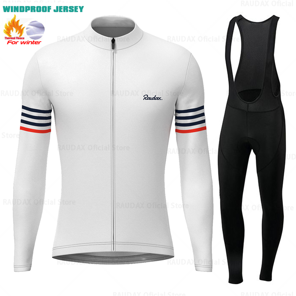Mountain Biking Jerseys Men - เสื้อกีฬาแขนยาวผ้าฟลีซกันลมสำหรับฤดูหนาว
