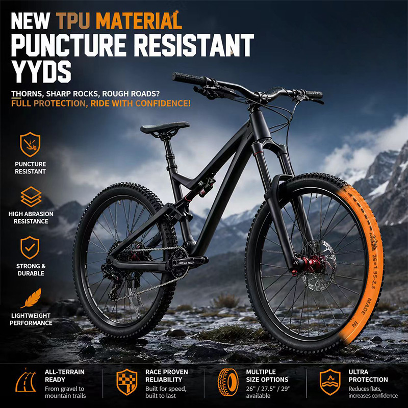 Mountain Biking Lights - ยางในจักรยานเสือภูเขา ขนาด 29 26 27.5 29x1.95-2.6