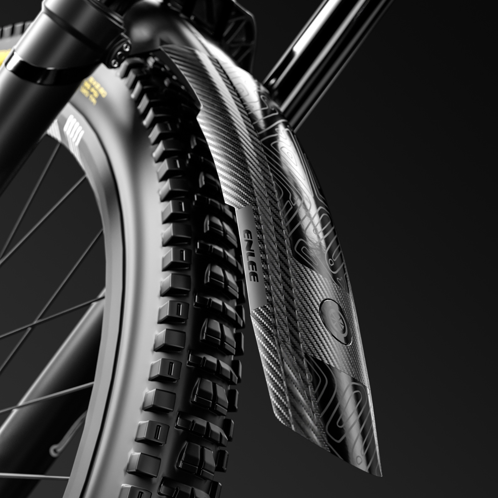 บังโคลนจักรยานเสือภูเขา ENLEE, - Mountain Biking In The Rain บทวิจารณ์และราคา