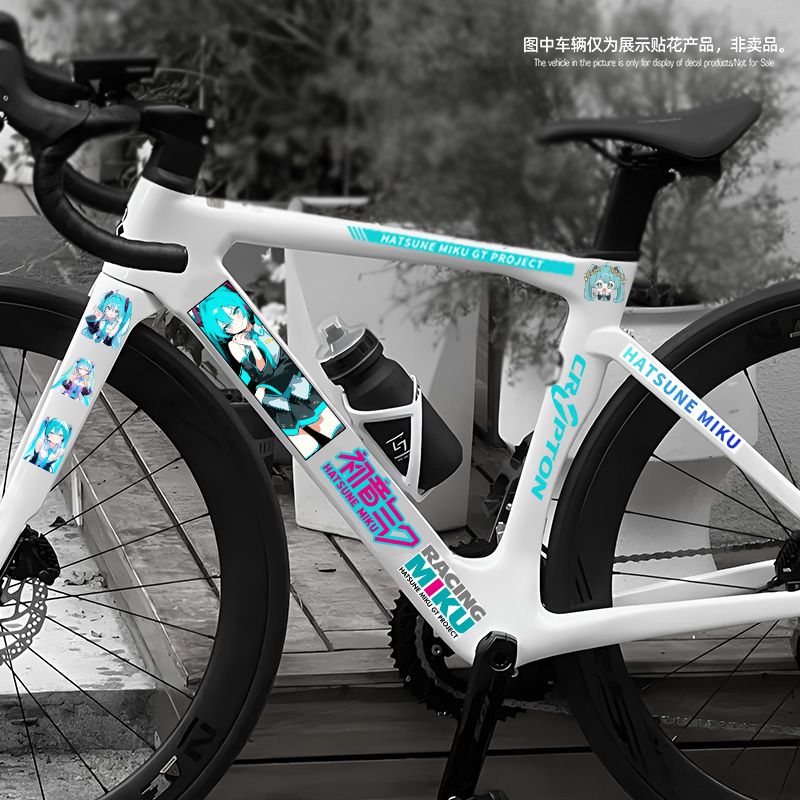 สติกเกอร์การ์ตูนฮัตสึเนะ มิคุแ - Mountain Biking In Japan บทวิจารณ์และราคา