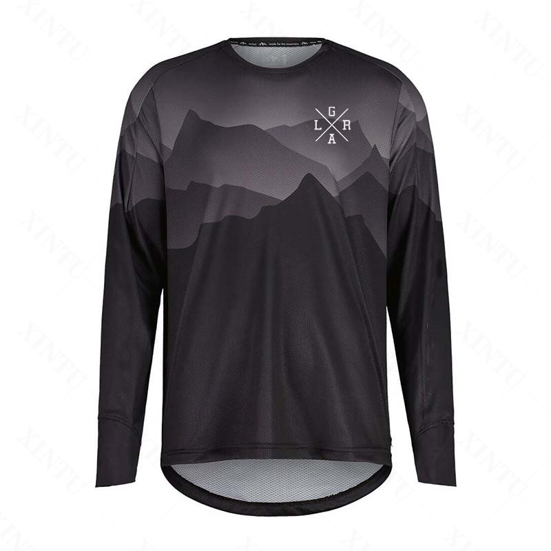 เสื้อเจอร์ซีย์มอเตอร์ไซค์สำหรั - Mountain Biking Shirts บทวิจารณ์และราคา
