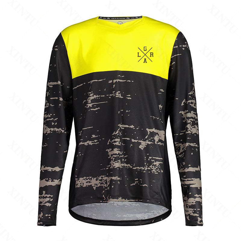 เสื้อเจอร์ซีย์มอเตอร์ไซค์สำหรั - Mountain Biking Shirts บทวิจารณ์และราคา