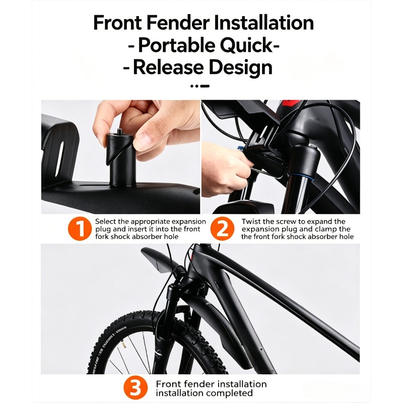 ชุดบังโคลนจักรยาน 1 ชุด, บังโค - Mountain Biking In The Rain บทวิจารณ์และราคา