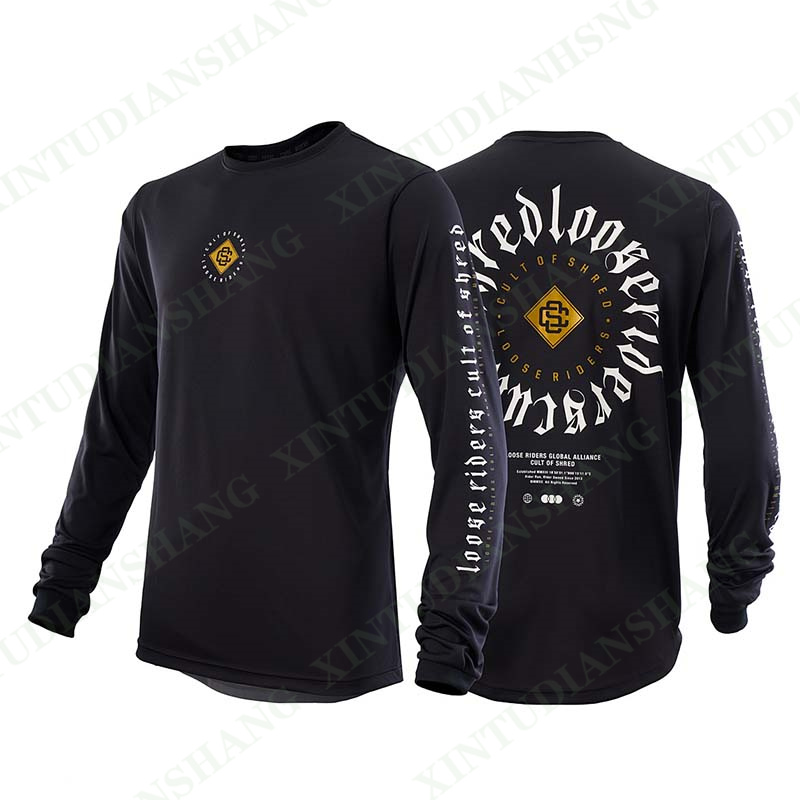 เสื้อเจอร์ซีย์แขนยาวสำหรับผู้ช - Mountain Biking Shirts บทวิจารณ์และราคา