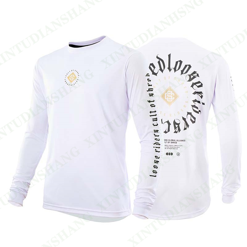 เสื้อเจอร์ซีย์แขนยาวสำหรับผู้ช - Mountain Biking Shirts บทวิจารณ์และราคา
