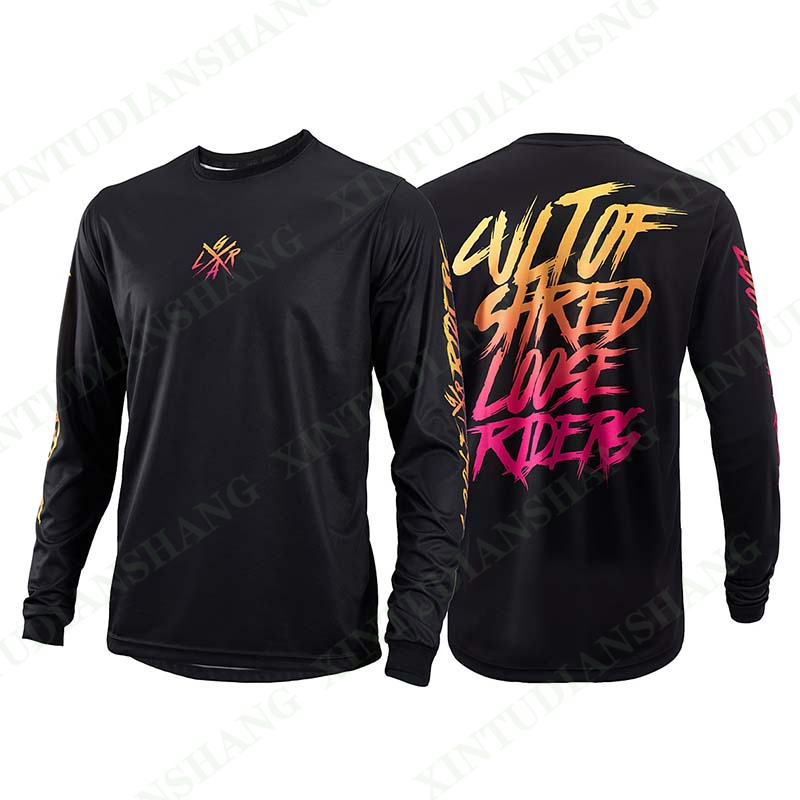 เสื้อเจอร์ซีย์แขนยาวสำหรับผู้ช - Mountain Biking Shirts บทวิจารณ์และราคา