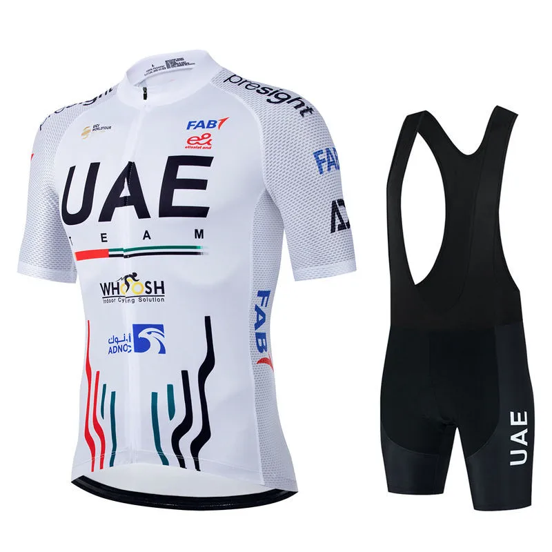 ชุดเสื้อจักรยานทีมใหม่ UAE 202 - Mountain Biking Uae บทวิจารณ์และราคา