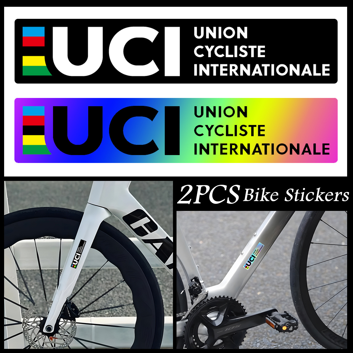 สติกเกอร์ติดเฟรมจักรยานแบบสะท้ - Mountain Biking Uci บทวิจารณ์และราคา