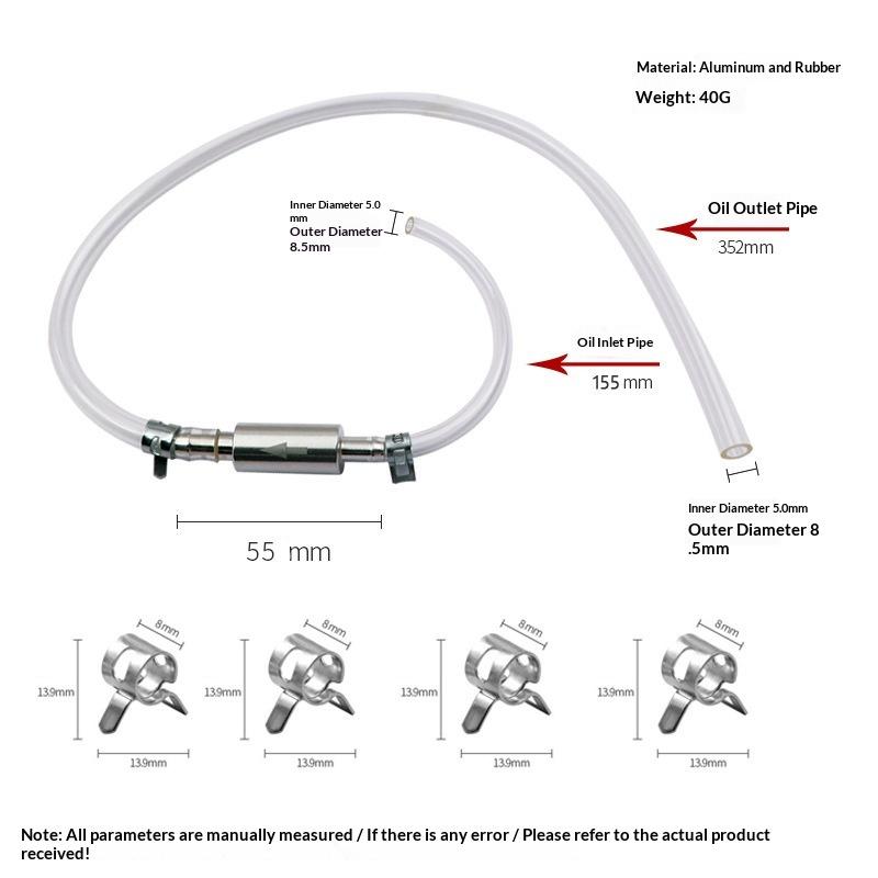 ใหม่ # สายยางไล่น้ำมันเบรกมอเต - Hydraulic Brake Bleed บทวิจารณ์และราคา