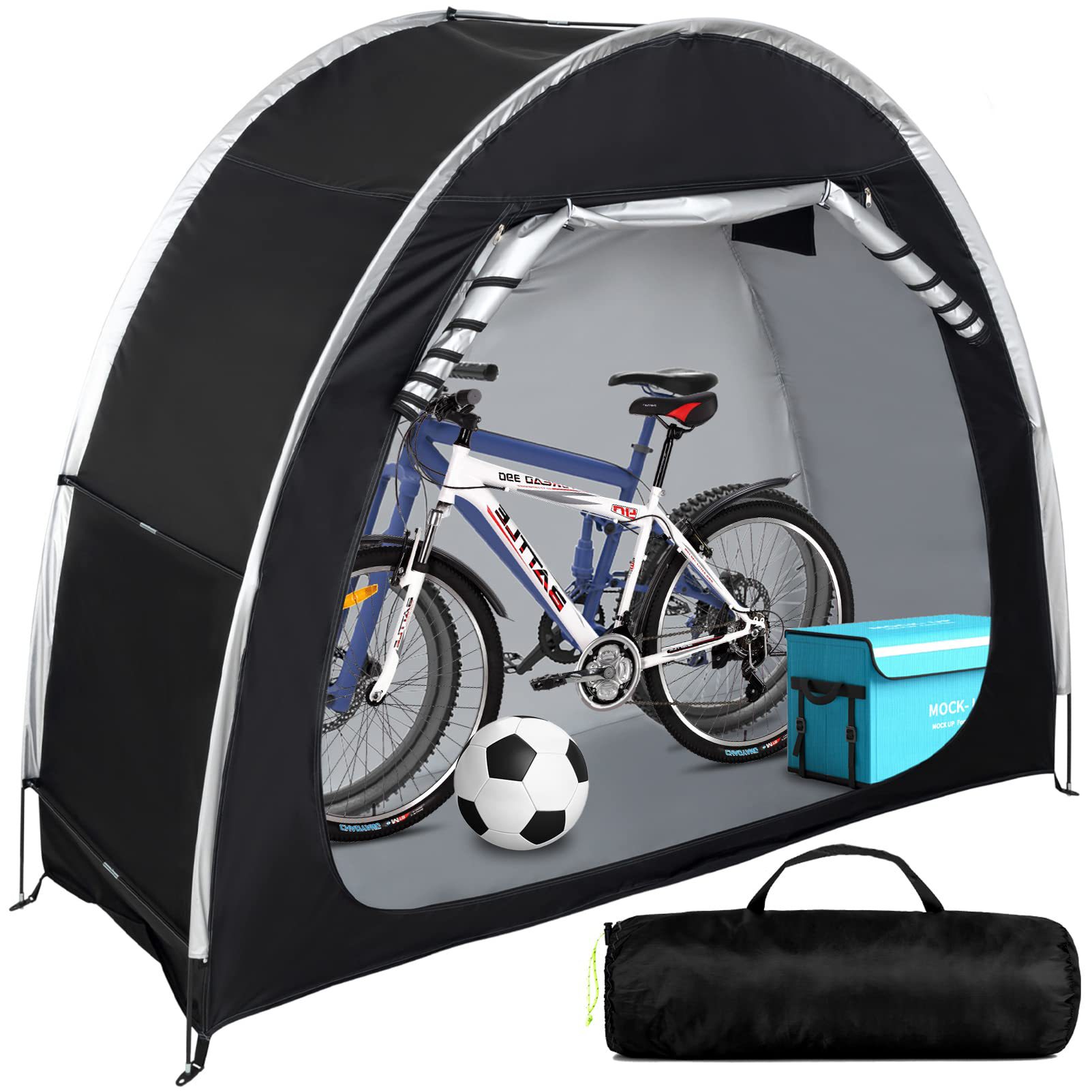เต็นท์จักรยานพับได้แบบพกพาสำหร - Mountain Biking In The Rain บทวิจารณ์และราคา