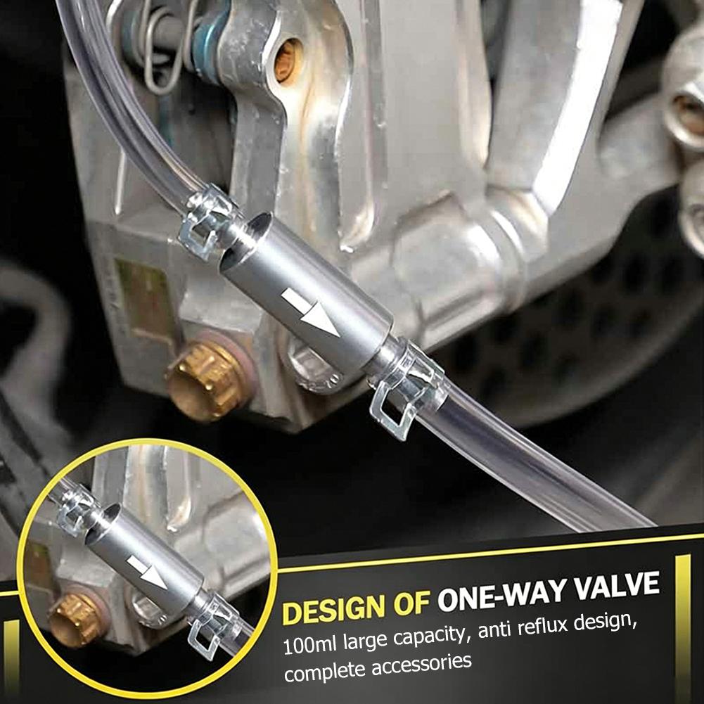 ชุดอุปกรณ์ไล่ลมเบรกไฮดรอลิกสำห - Hydraulic Brake Bleed บทวิจารณ์และราคา