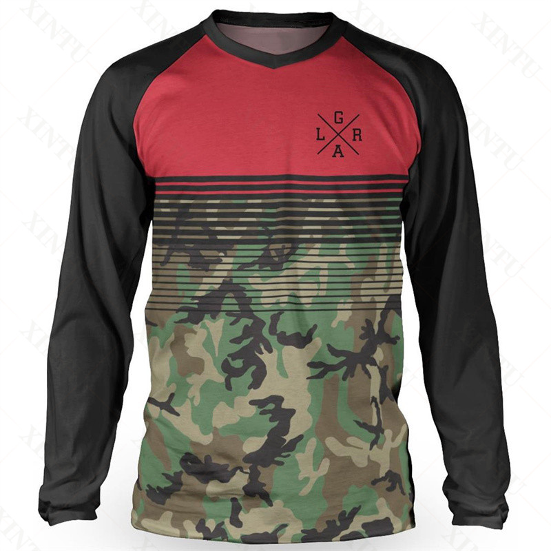 หลวม Rider Men 'S Jersey DH Mo - Mountain Biking Shirts บทวิจารณ์และราคา