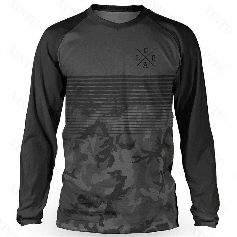 หลวม Rider Men 'S Jersey DH Mo - Mountain Biking Shirts บทวิจารณ์และราคา