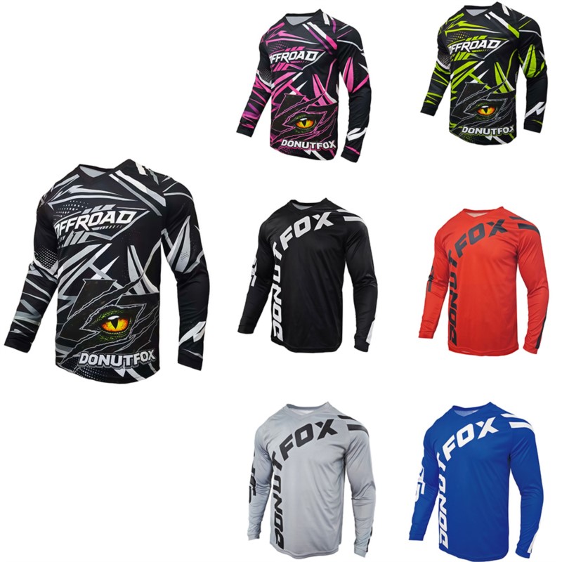 เสื้อปั่นจักรยานแบบยืดหยุ่นขาย - Mountain Biking Shirts บทวิจารณ์และราคา