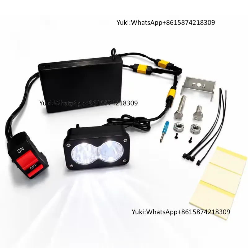 ไฟหน้า LED แบบใช้แบตเตอรี่ Tro - Mountain Biking Lights บทวิจารณ์และราคา