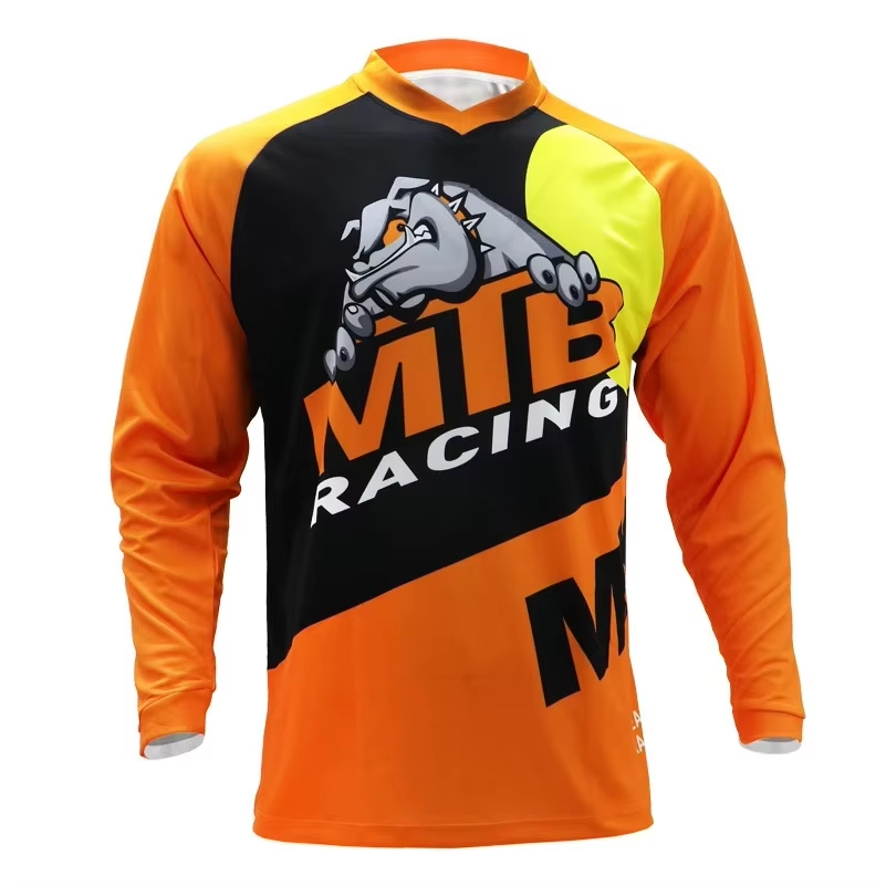 เสื้อแข่งจักรยานเสือภูเขาแขนยา - Mountain Biking Shirts บทวิจารณ์และราคา